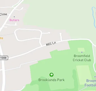 map for Broomfield Cricket Club