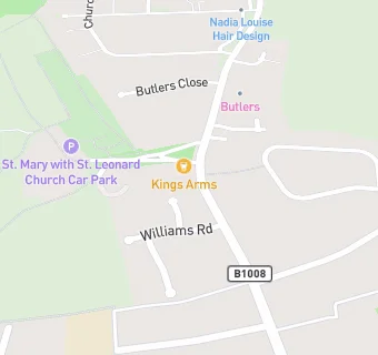 map for The Kings Arms