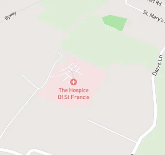 map for Hospice of St.Francis