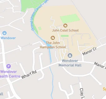 map for The John Hampden Out Of School Care