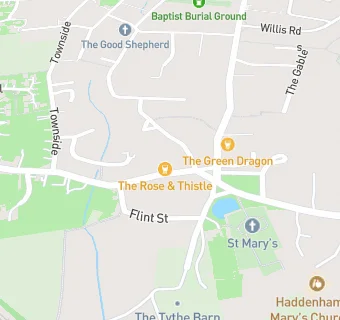 map for St Mary's Centre