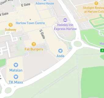 map for Asda Pharmacy