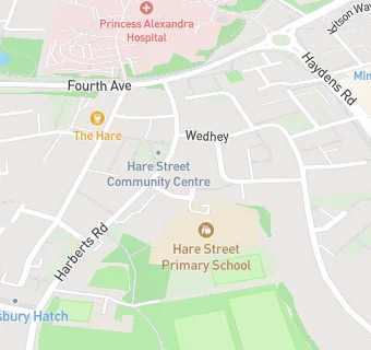 map for Hare Street Community Primary School & Nursery