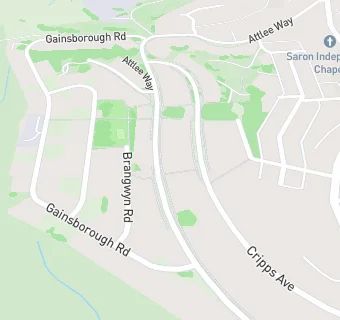 map for Cefn Golau Store