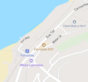 map for FERRYSIDE CP SCHOOL