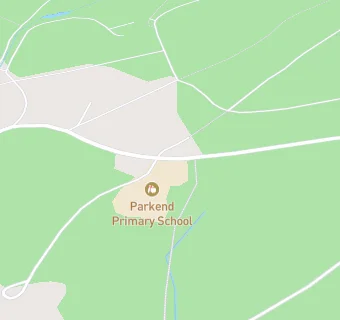 map for Parkend Primary School