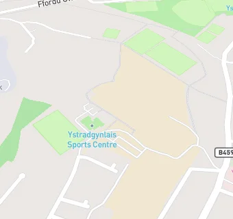 map for Ysgol Maes-Y-Dderwen