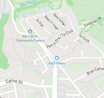 map for The Village Chippy