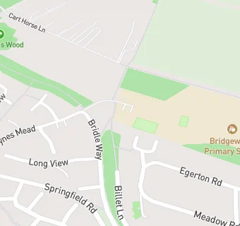 map for Bridgewater Primary School