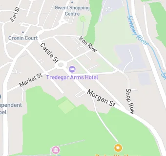 map for Tredegar Arms Hotel