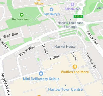 map for The New Market Cafe