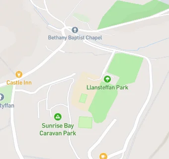 map for LLANSTEPHAN CP SCHOOL