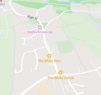 map for The White Hart P H