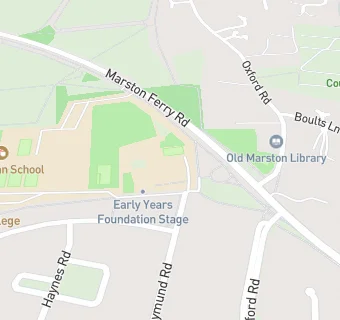 map for St Nicholas Primary School