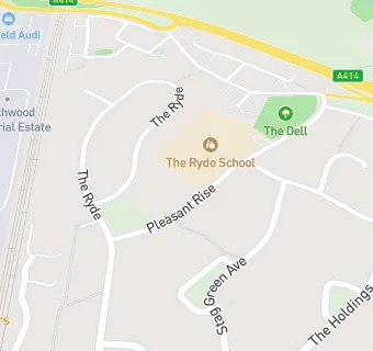 map for The Ryde School