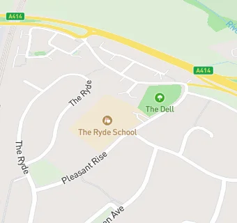 map for The Ryde School