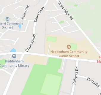 map for Haddenham Sports & Social Club