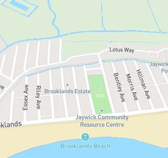 map for Jaywick Community Resource Centre