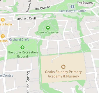 map for Cooks Spinney Primary Academy And Nursery