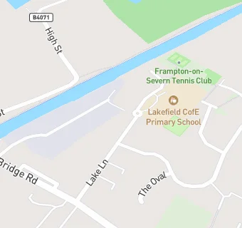 map for Edward And Ward Ltd At Lakefield C Of E Primary School