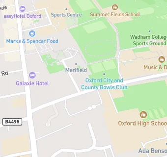 map for Frideswide Church of England (Aided) Middle School