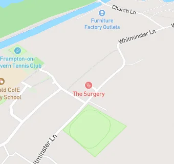 map for Frampton Surgery