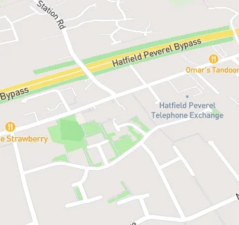 map for Sidney House Surgery