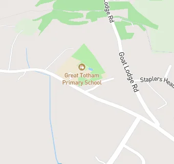 map for Great Totham Primary School