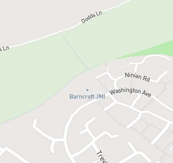 map for Barncroft Primary School