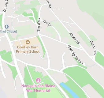 map for Coed Cae Junior School