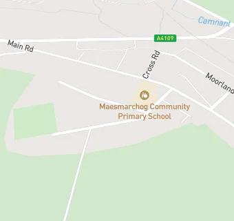 map for Maesmarchog Community Primary School