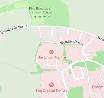 map for The Linden Centre