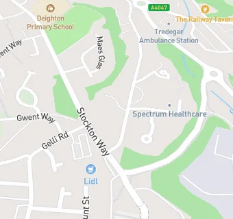 map for Central Surgery Care Home