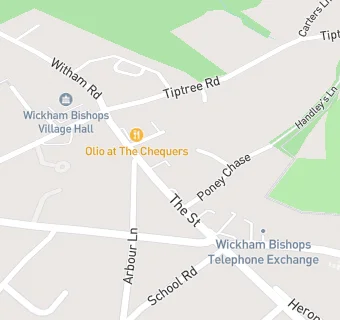 map for Wickham Bishops Health Foods