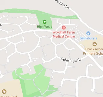 map for Verulam Medical Group Coleridge