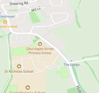 map for Churchgate Church of England Voluntary Aided Primary School, Harlow