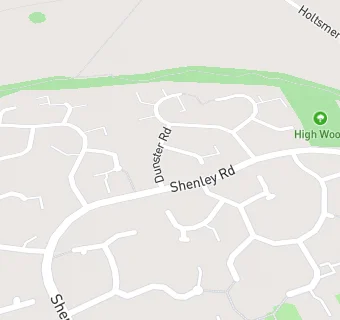 map for Woodhall Farm Dental Surgery