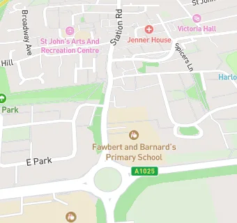 map for Fawbert and Barnard's Primary School