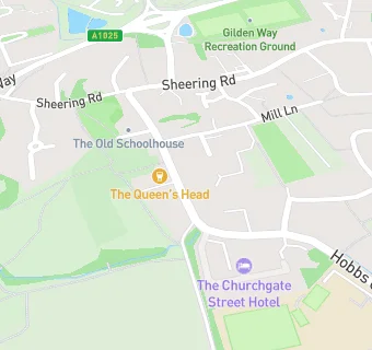 map for St Mary And St Hugh Church Hall