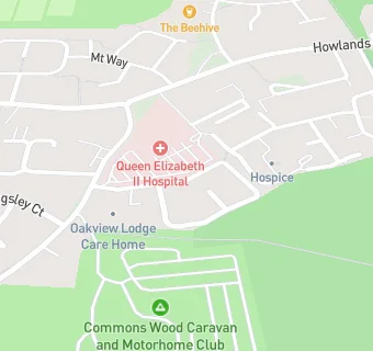 map for Oakview Lodge Care Home