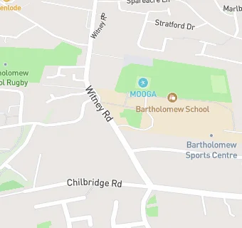 map for Bartholomew Catering