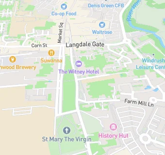 map for St Mary's Church of England Controlled Infant School