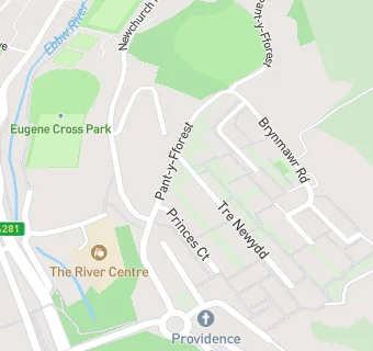 map for Newtown Community Centre (Youth Centre)