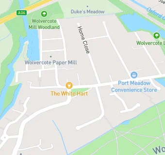 map for The White Hart