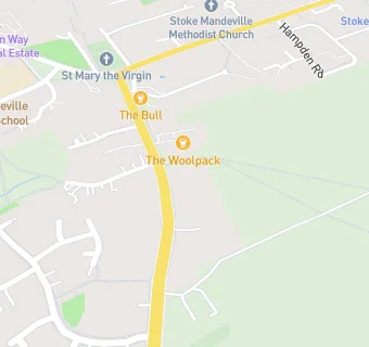 map for The Woolpack P H