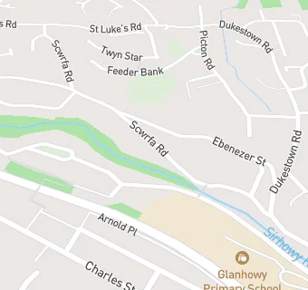 map for The Belle Vue