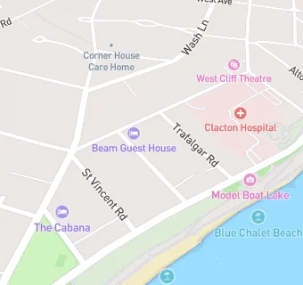 map for Beam Guest House