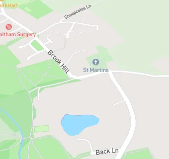 map for The Memorial Village Hall