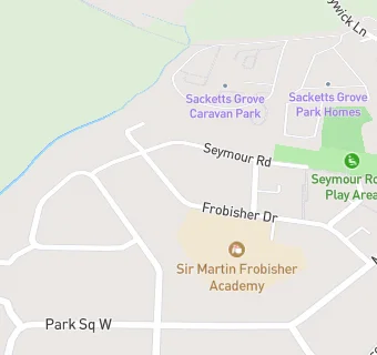 map for Sir Martin Frobisher Academy