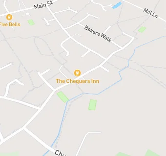 map for The Chequers Inn